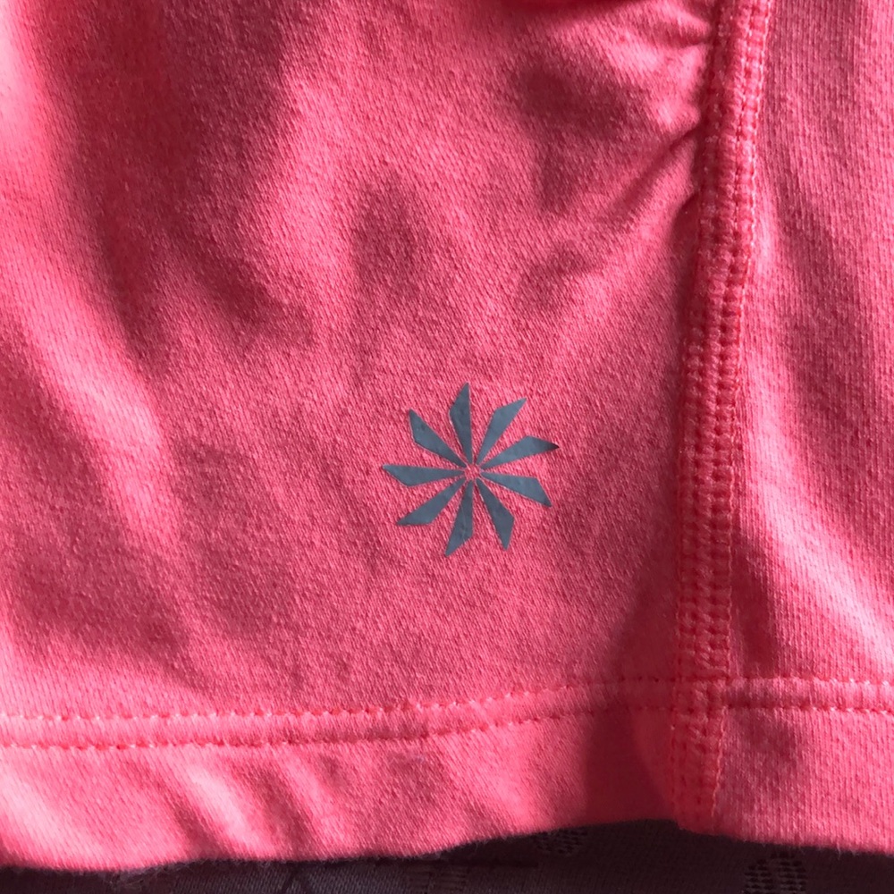 Athleta Peace of Mind Bra Inset Cami Light Coral - Picture 6 of 8